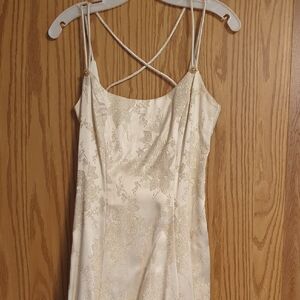 Steppin' Out Ivory Lace Gown